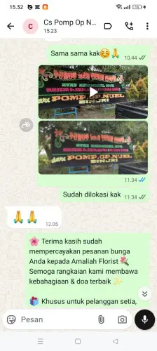Testimonial Papan Bunga bumi serpong damai