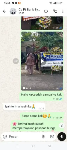 Testimonial Papan Bunga bumi serpong damai